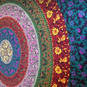 Bohemian Mandala Tapestry